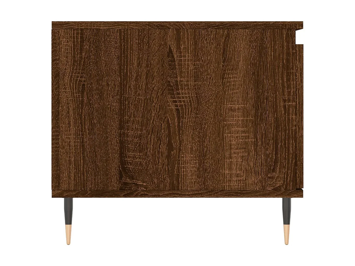 Table basse Chêne marron 100x50x45 cm Bois d'ingénierie