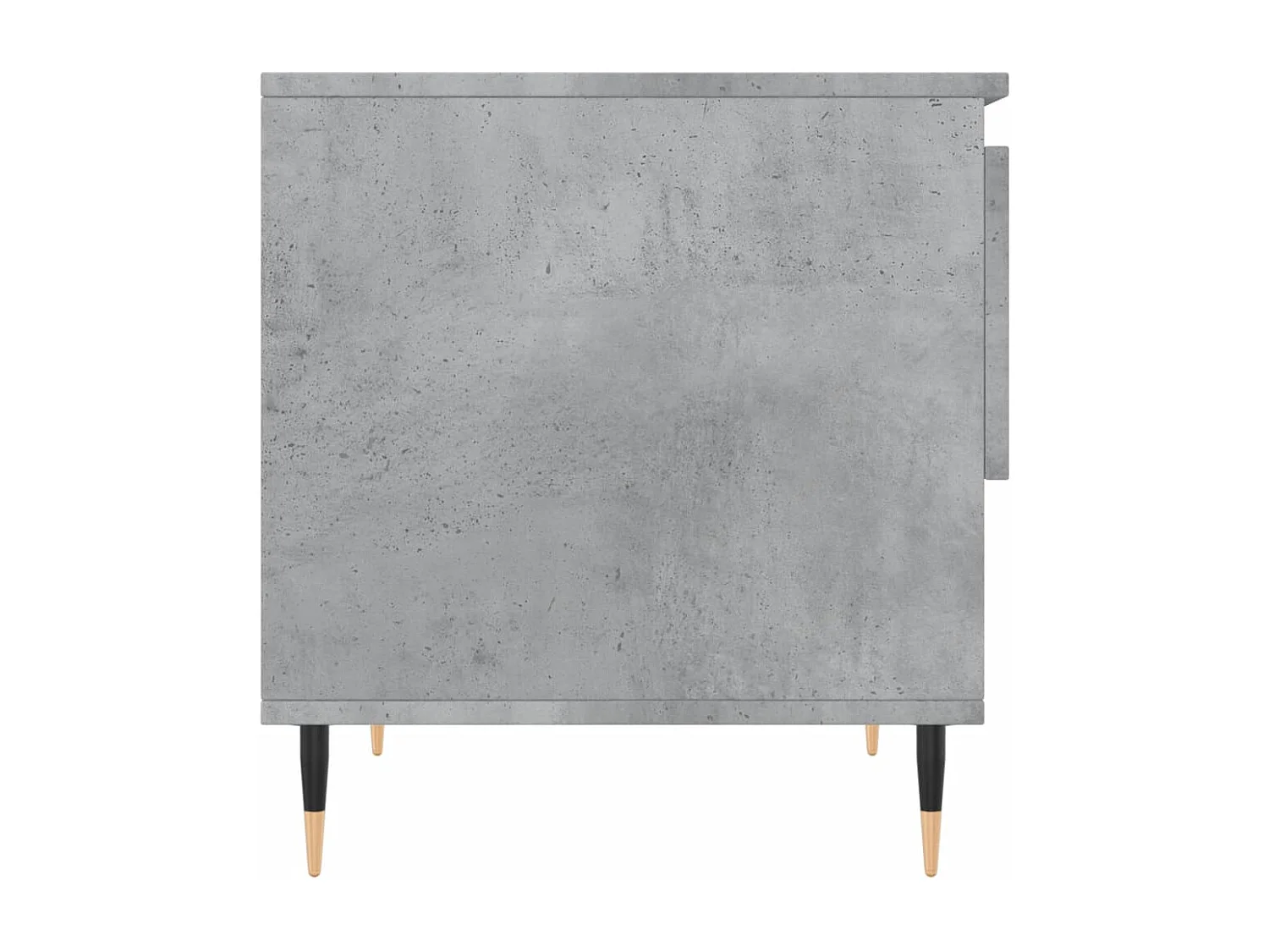 Salontafel 50x46x50 cm bewerkt hout betongrijs