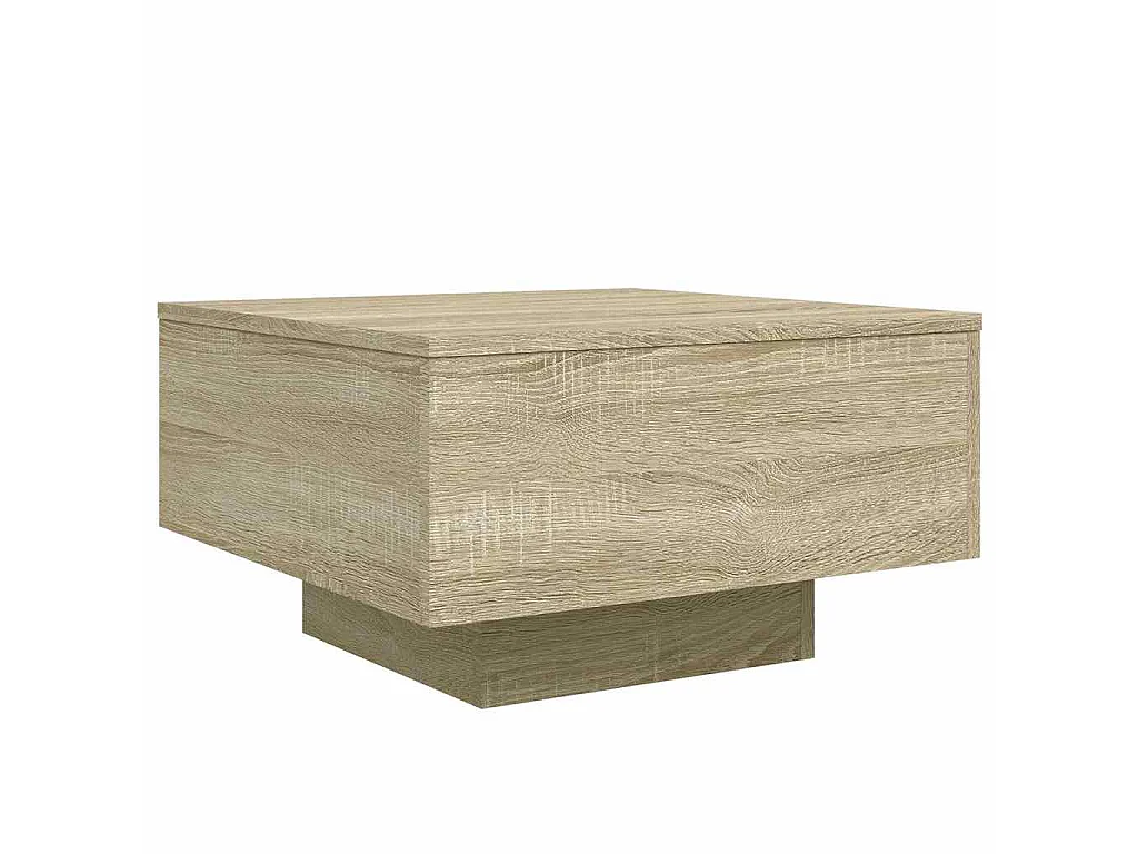 Couchtisch Sonoma-Eiche 55x55x31 cm Holzwerkstoff