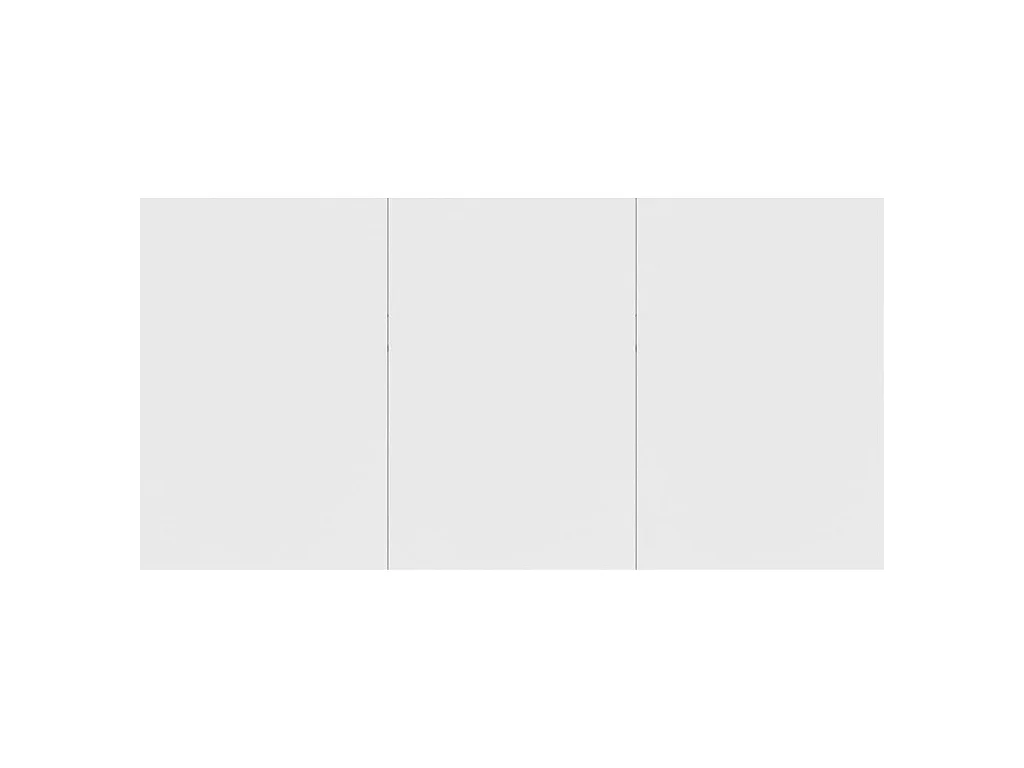 Table à manger Blanc 180x90x76 cm Bois d’ingénierie