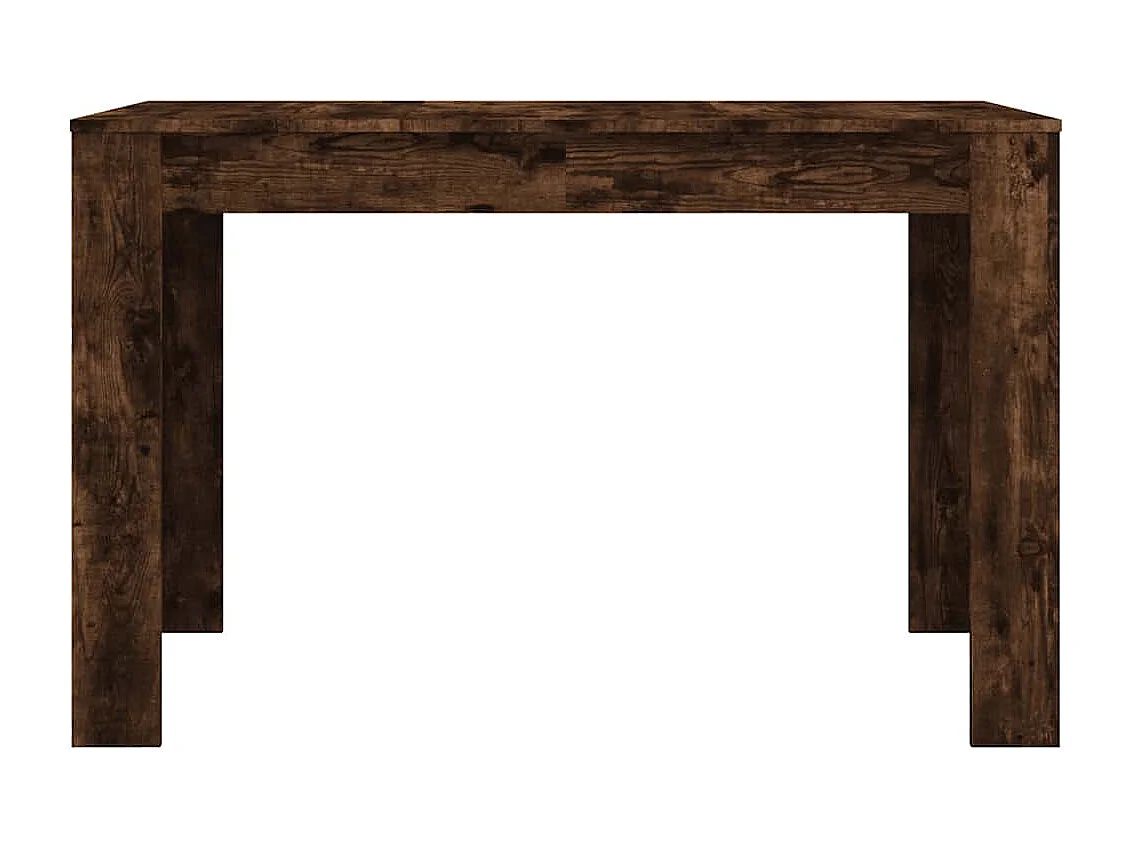 Table à dîner chêne fumé 120x60x76 cm bois d'ingénierie