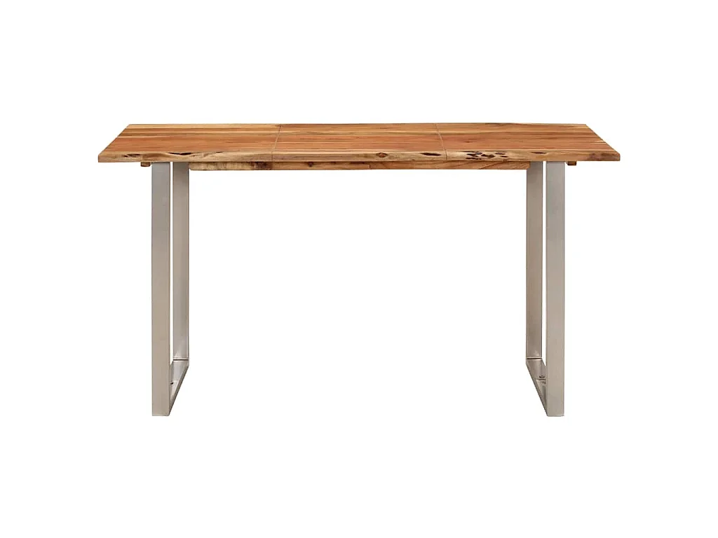 Table de salle à manger 140x70x76 cm Bois d'acacia solide
