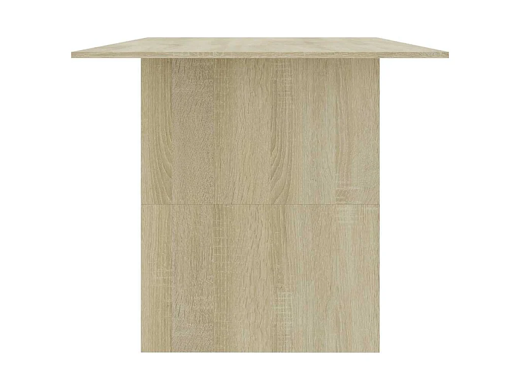 Table à manger Chêne sonoma 180x90x76 cm Bois d’ingénierie