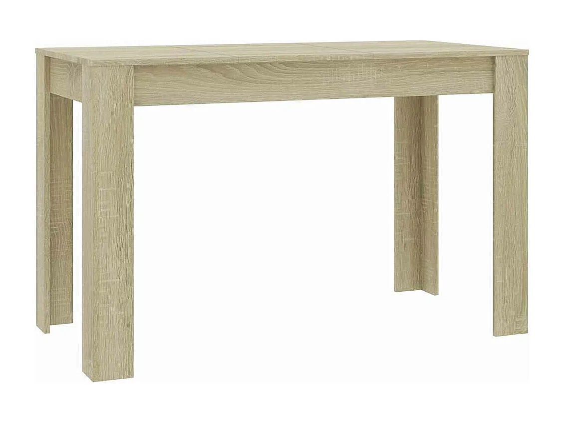 Table à manger Chêne sonoma 120x60x76 cm Bois d'ingénierie
