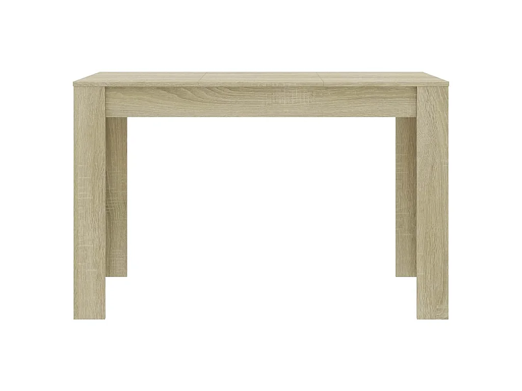 Table à manger Chêne sonoma 120x60x76 cm Bois d'ingénierie