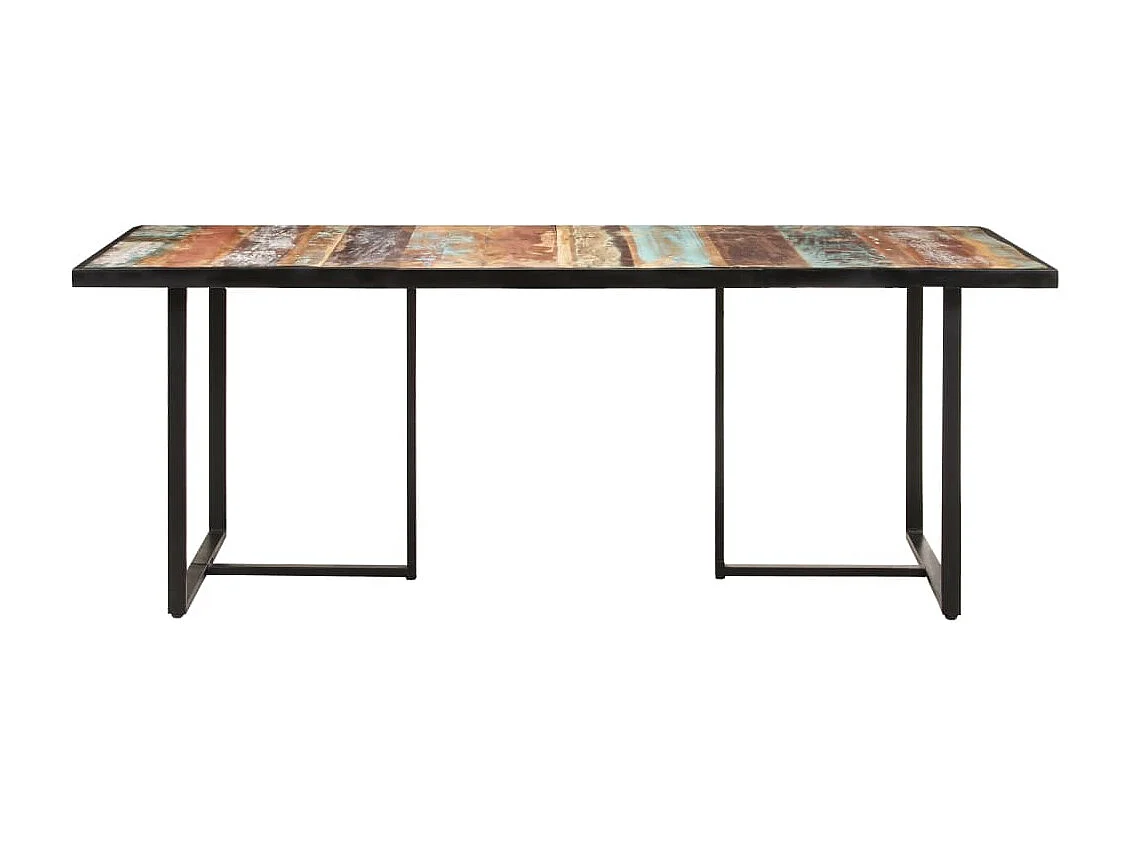 Tavolo da Pranzo 200 cm in Legno Massello di Recupero