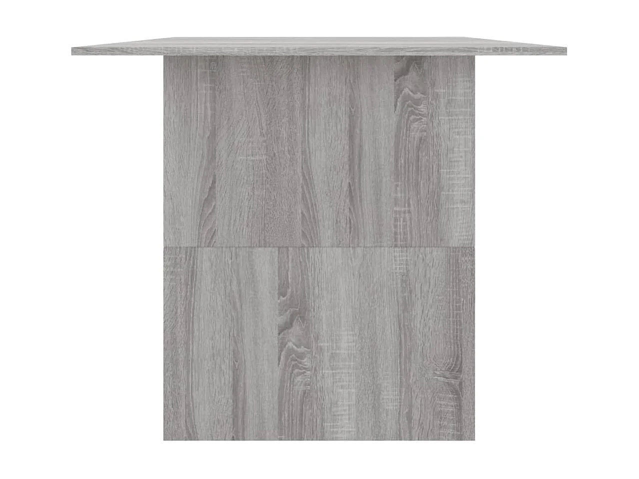 Table à dîner sonoma gris 180x90x76 cm bois d'ingénierie