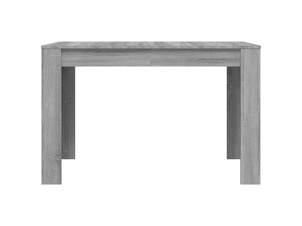 Table à dîner sonoma gris 120x60x76 cm bois d'ingénierie