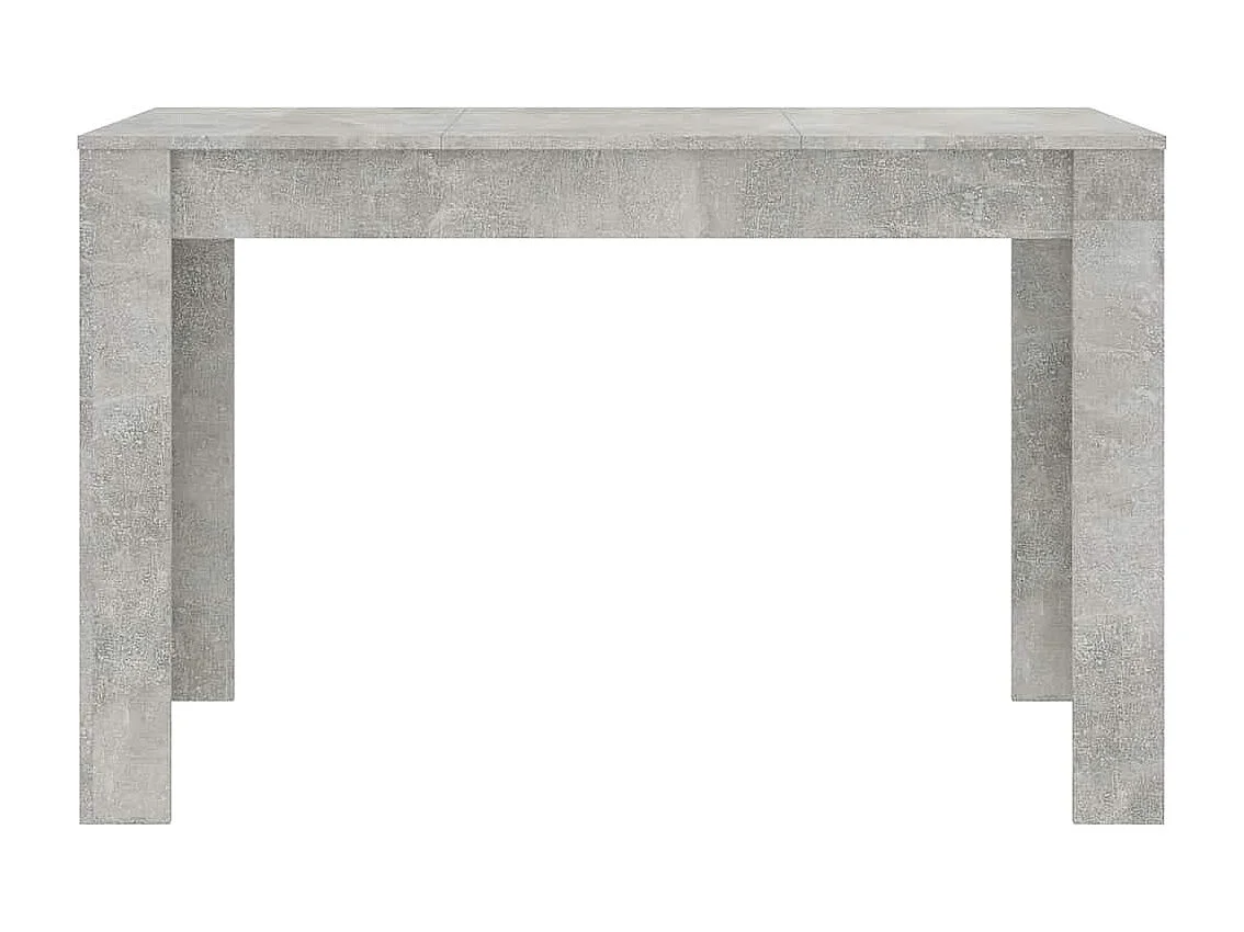 Mesa de comedor de madera de ingeniería gris 120x60x76 cm