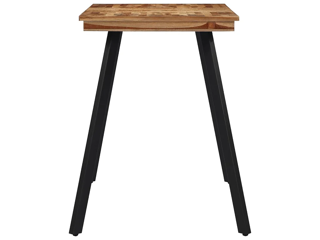 Table à manger 120x62x76 cm bois massif de teck