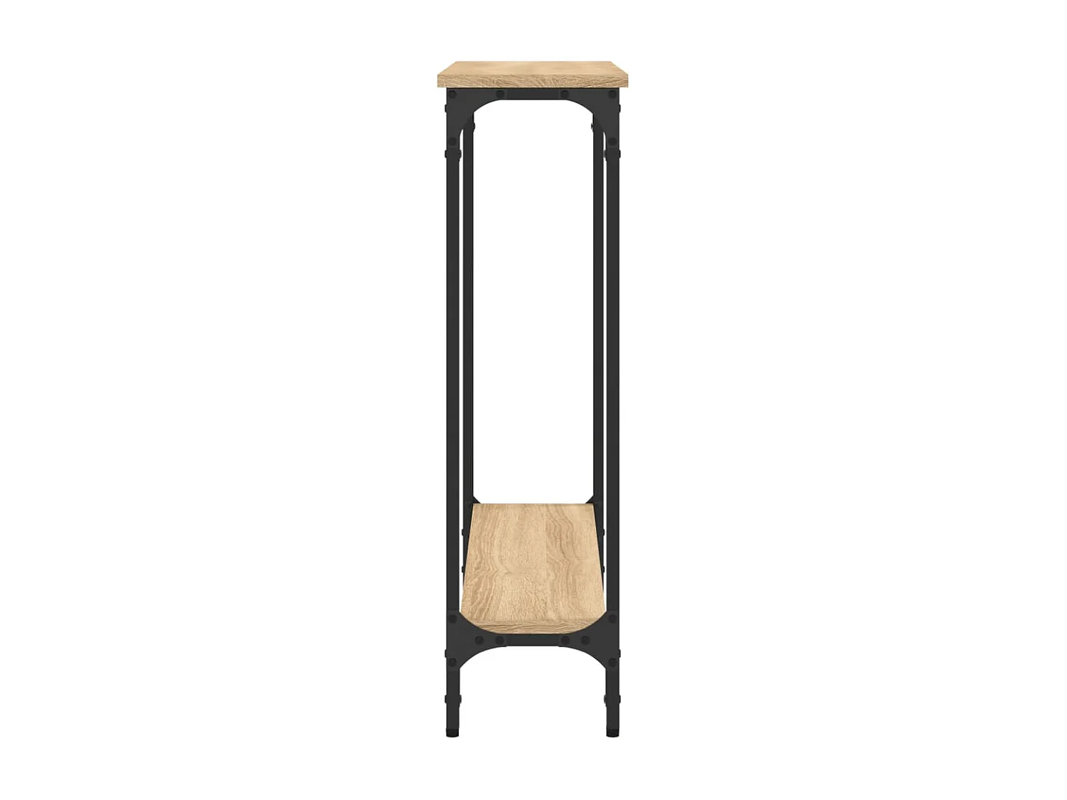 Konsolentisch Sonoma-Eiche 75 x 22,5 x 75 cm Holzwerkstoff