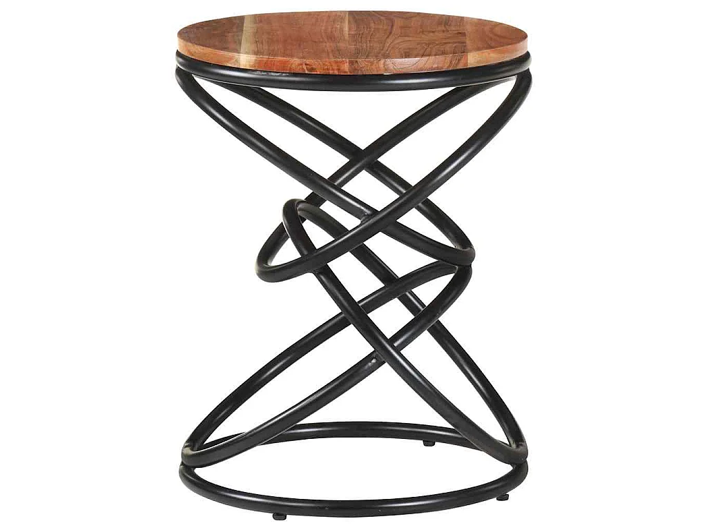 Beistelltisch 40x40x52 cm Akazie Massivholz