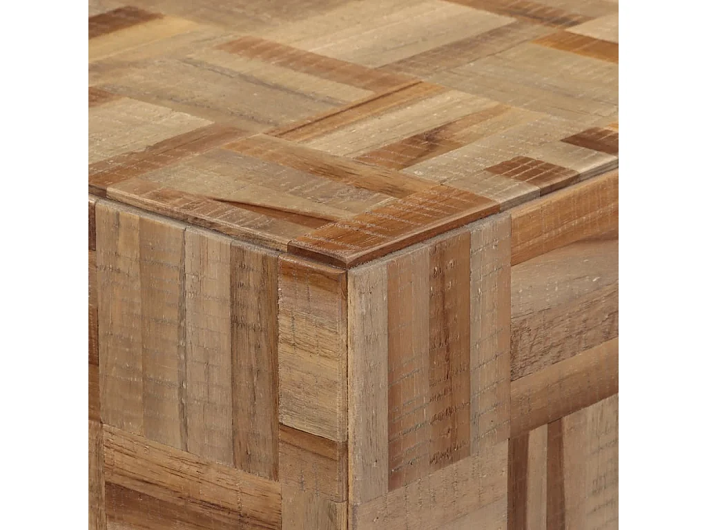 Konsolentisch 110x34x80 cm Recyceltes Massivholz Teak