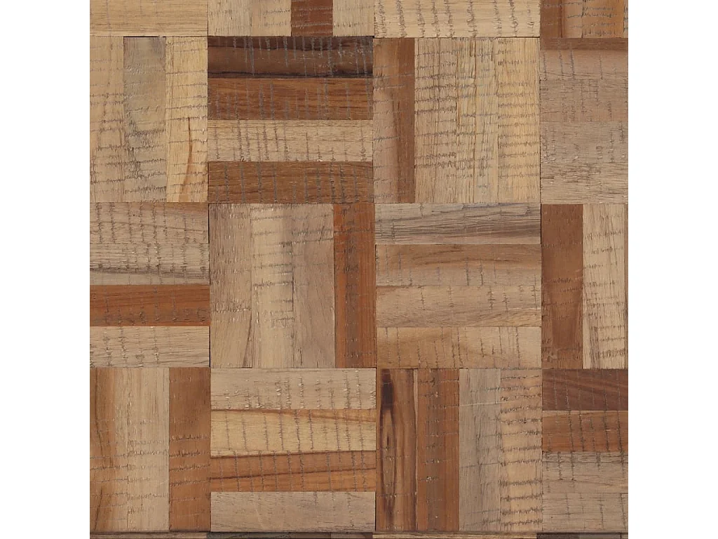 Konsolentisch 110x34x80 cm Recyceltes Massivholz Teak