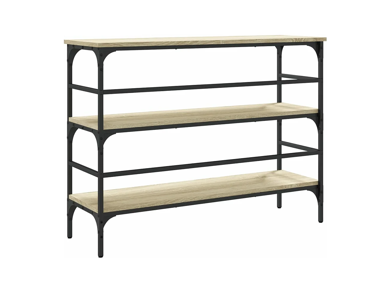 Konsolentisch Sonoma-Eiche 100x32x75 cm Holzwerkstoff