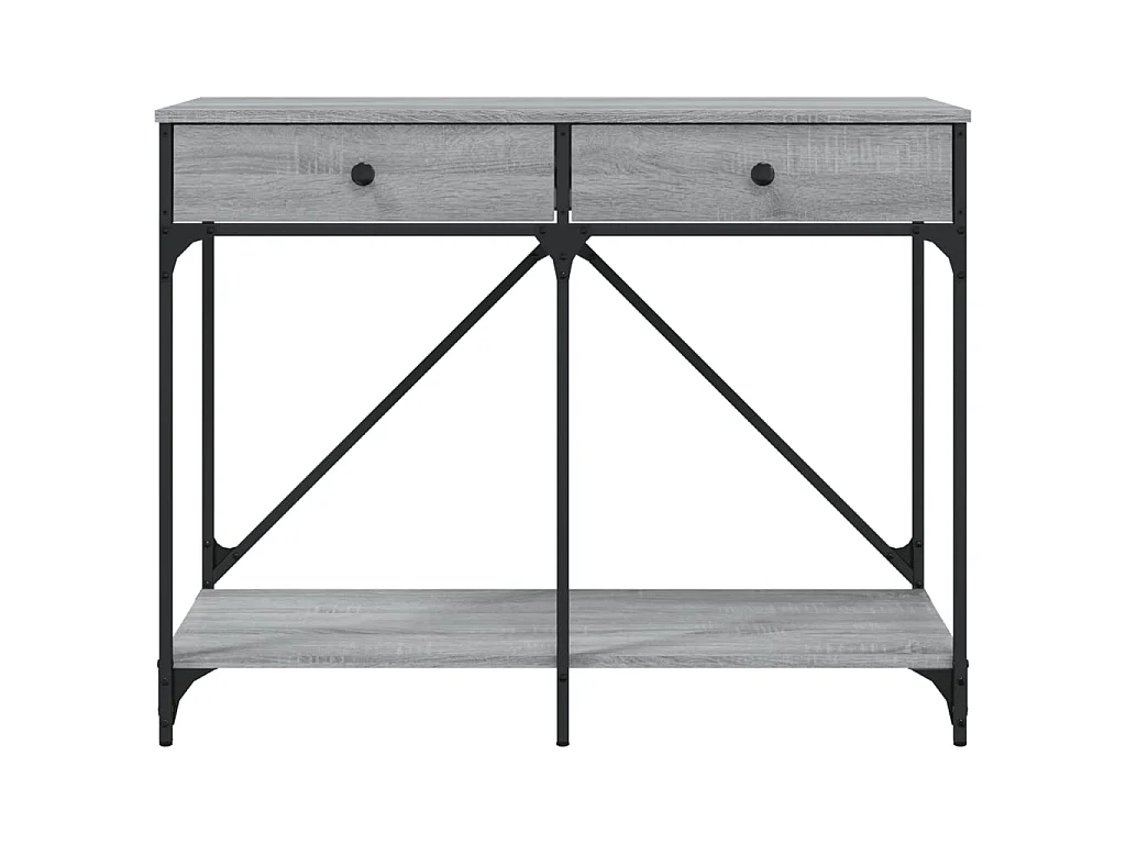 Konsolentisch Grau Sonoma 100x39x78,5 cm Holzwerkstoff