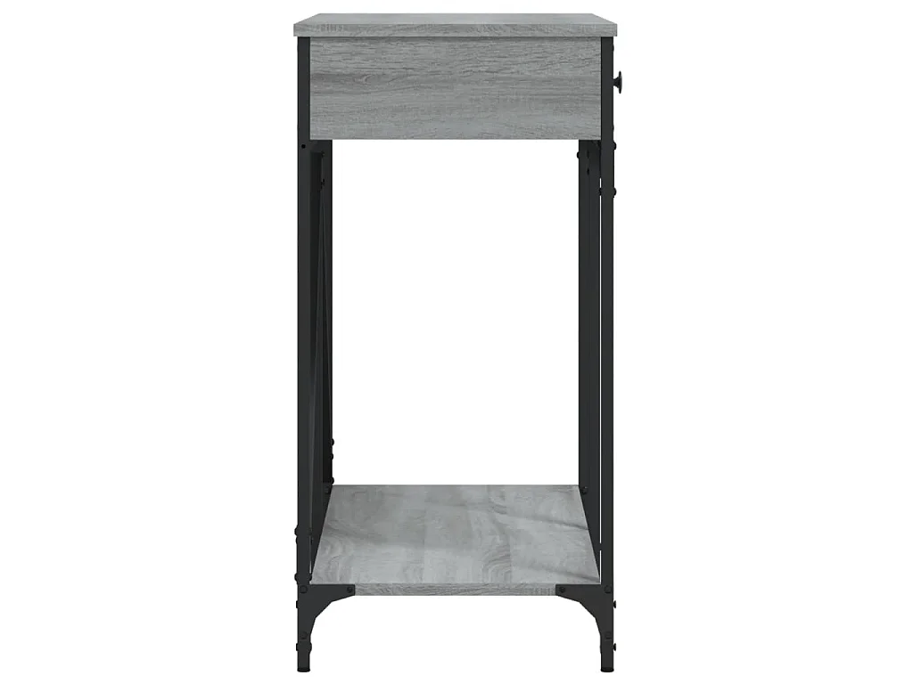 Konsolentisch Grau Sonoma 100x39x78,5 cm Holzwerkstoff