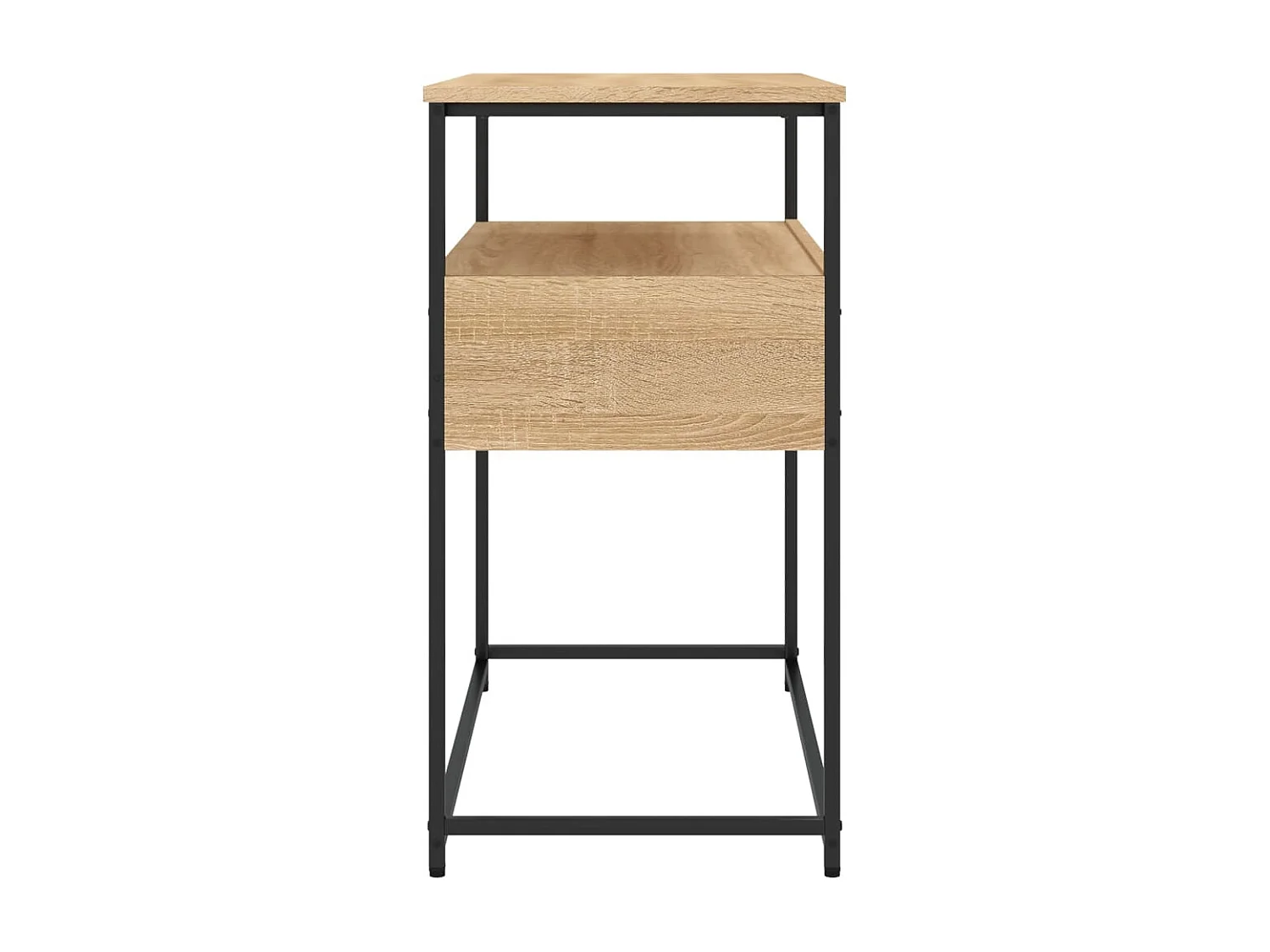 Table console Chêne Sonoma 75x40x75 cm Bois d'ingénierie