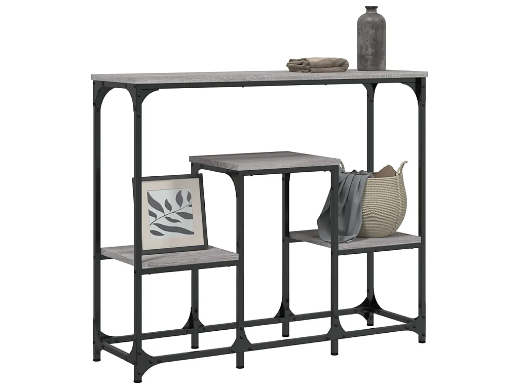 Konsolentisch Grau Sonoma 89,5x28x76 cm Holzwerkstoff