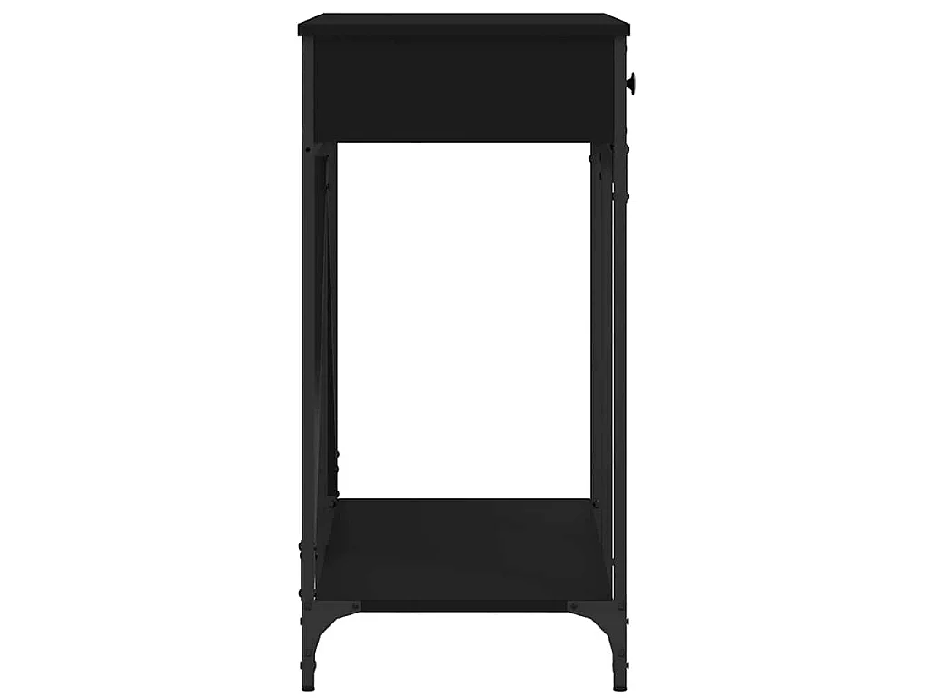 Konsolentisch Schwarz 100x39x78,5 cm Holzwerkstoff