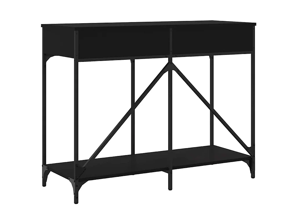 Konsolentisch Schwarz 100x39x78,5 cm Holzwerkstoff