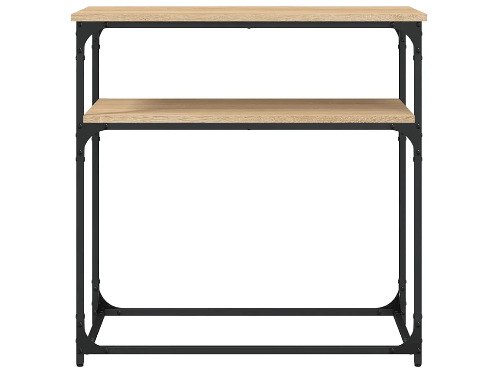 Konsolentisch Sonoma-Eiche 75x35,5x75 cm Holzwerkstoff