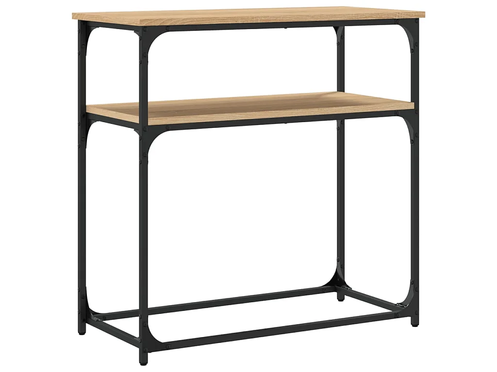 Konsolentisch Sonoma-Eiche 75x35,5x75 cm Holzwerkstoff