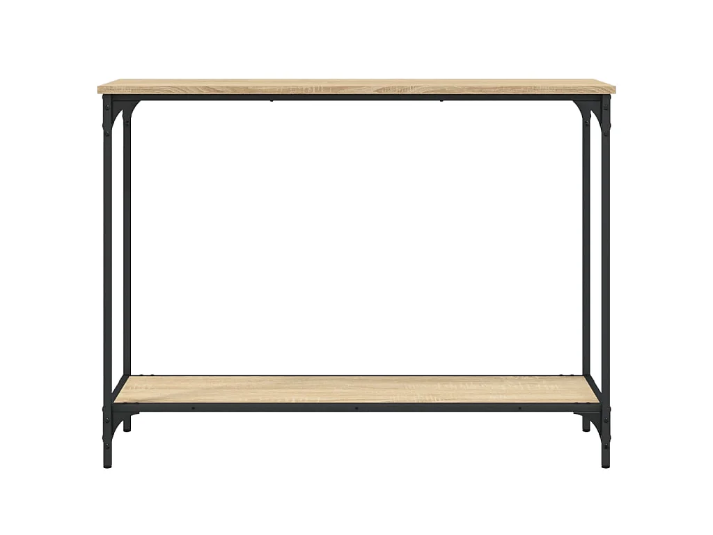 Tavolino Consolle Rovere Sonoma 101x30,5x75cm Legno Multistrato