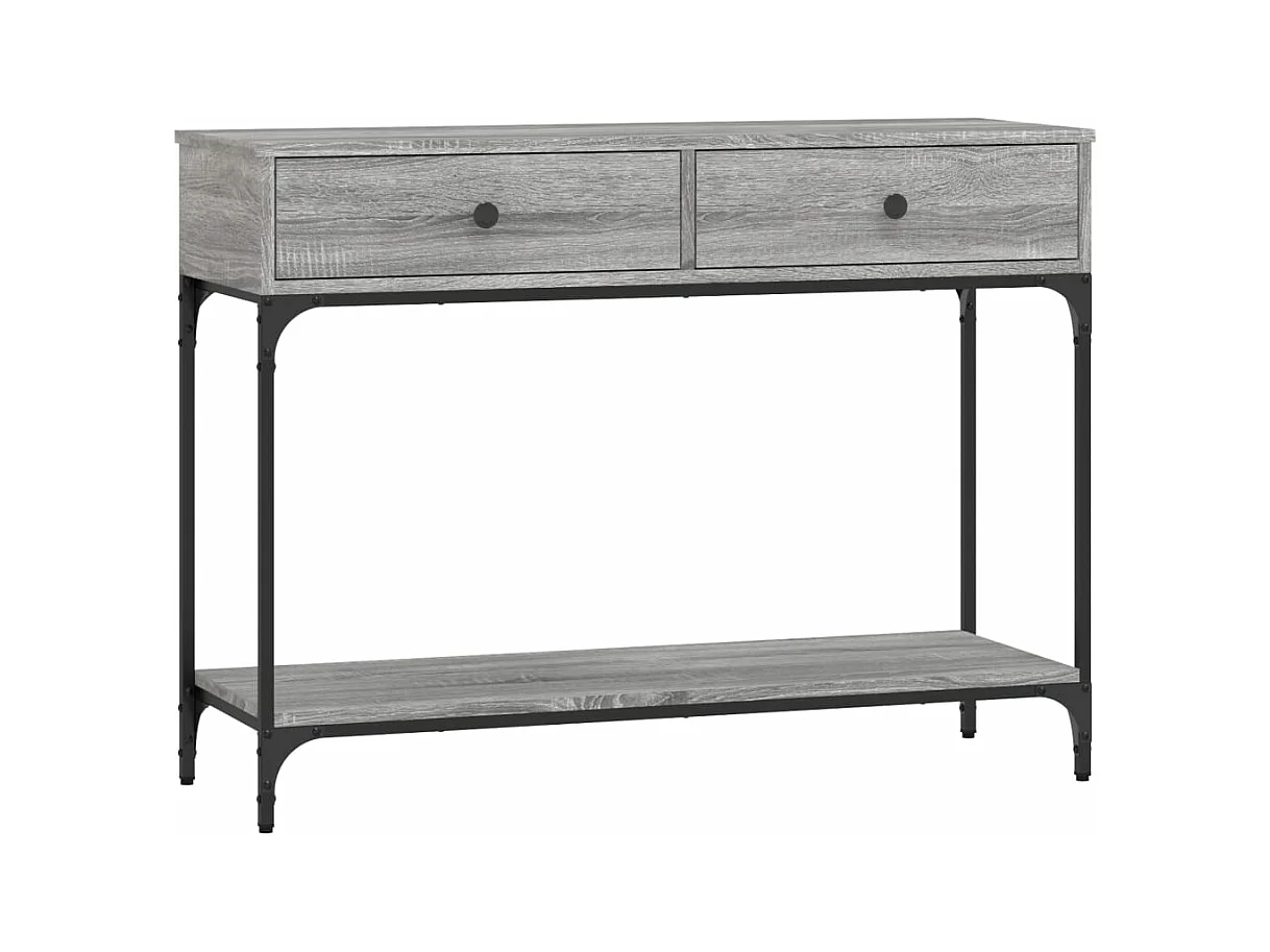 Konsolentisch Grau Sonoma 100x34,5x75 cm Holzwerkstoff