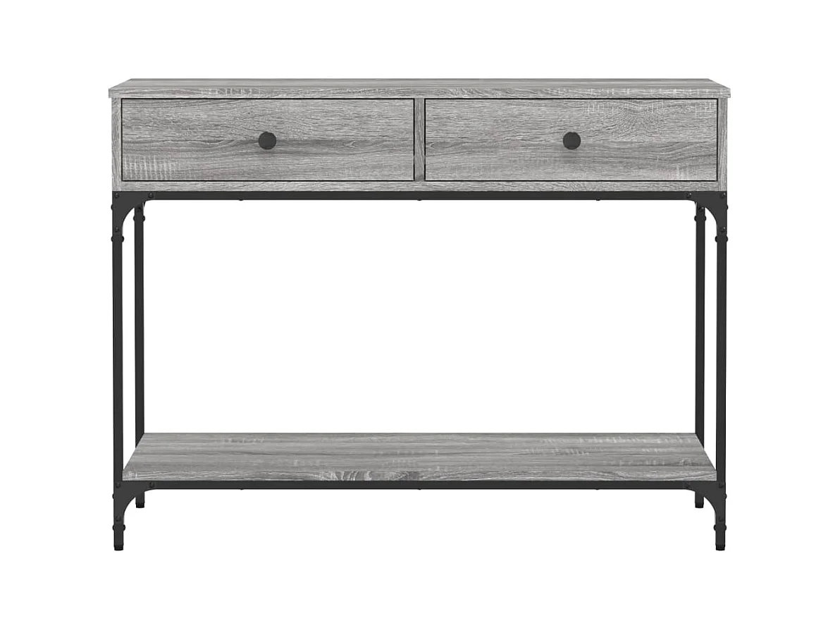 Konsolentisch Grau Sonoma 100x34,5x75 cm Holzwerkstoff