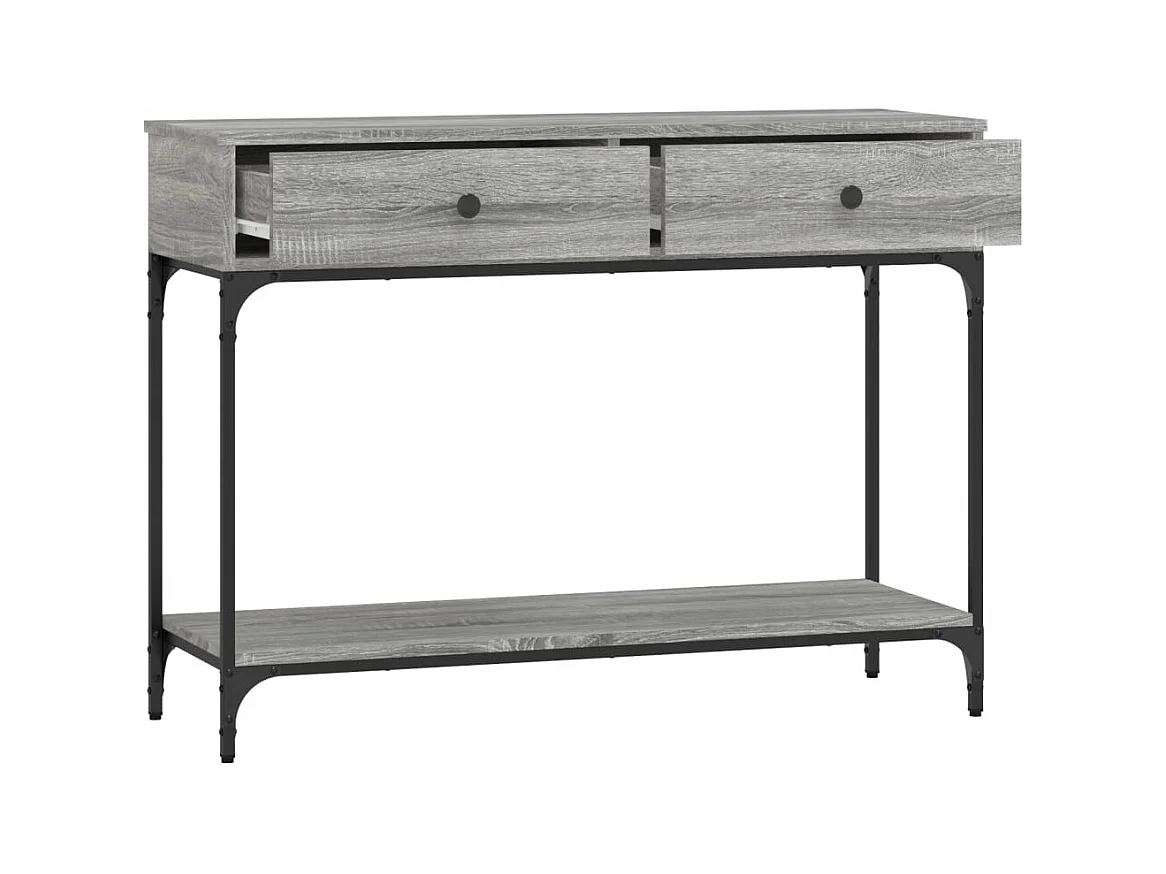 Konsolentisch Grau Sonoma 100x34,5x75 cm Holzwerkstoff