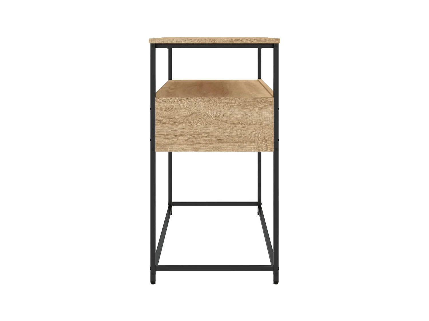 Mesa consola madera de ingeniería roble Sonoma 100x40x75 cm