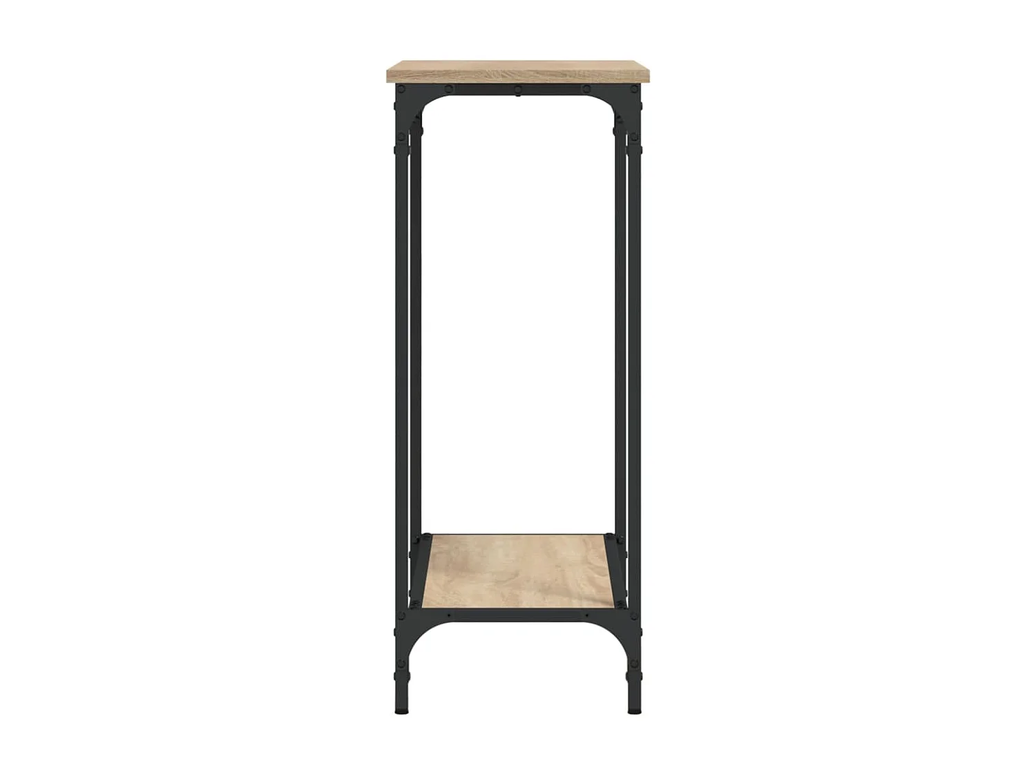 Table console Chêne Sonoma 75x30,5x75 cm Bois d'ingénierie