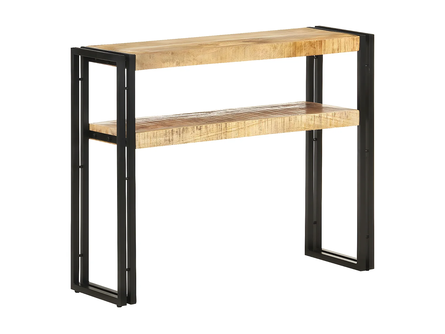 Wandtafel 90x30x75 cm ruw mangohout