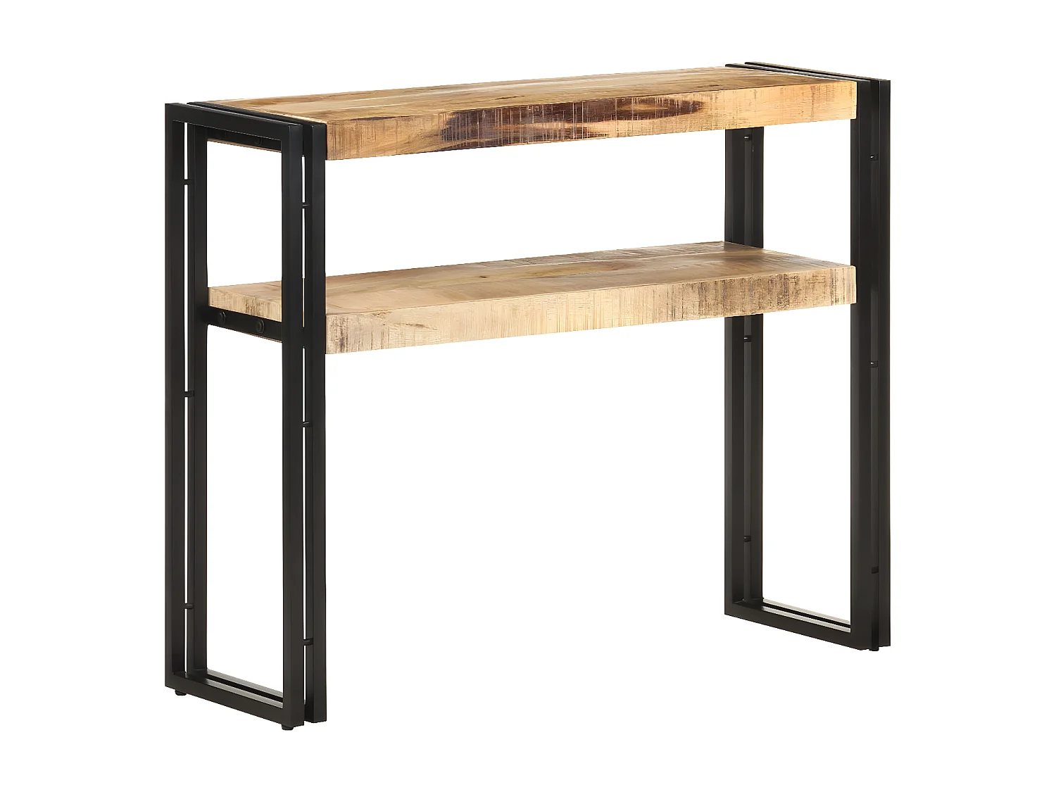 Table console 90x30x75 cm Bois de manguier brut