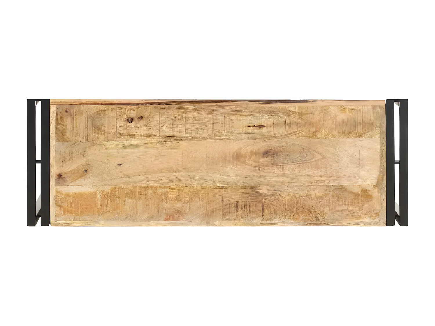 Table console 90x30x75 cm Bois de manguier brut