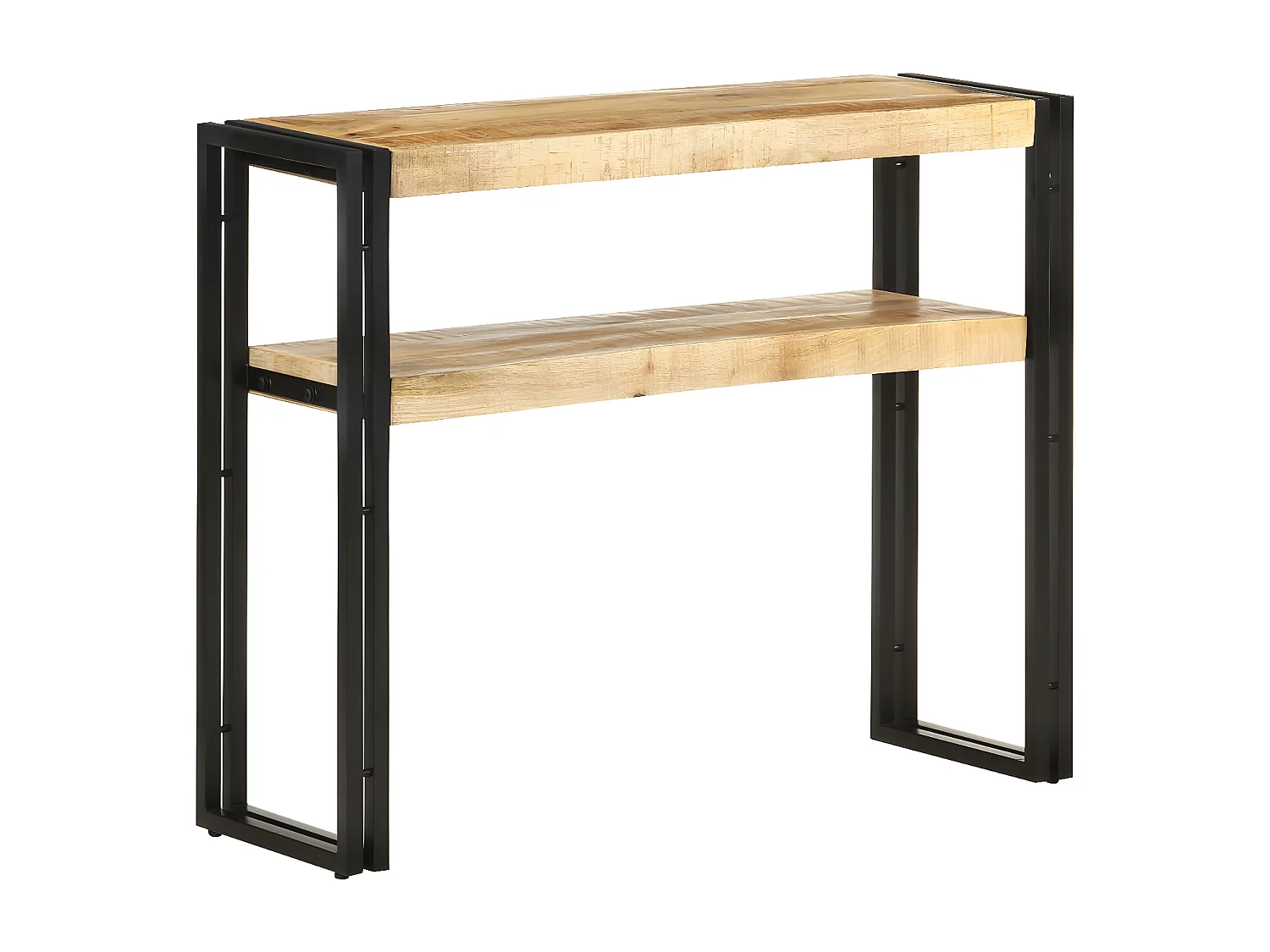 Table console 90x30x75 cm Bois de manguier brut