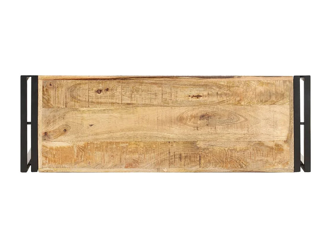 Table console 90x30x75 cm Bois de manguier brut