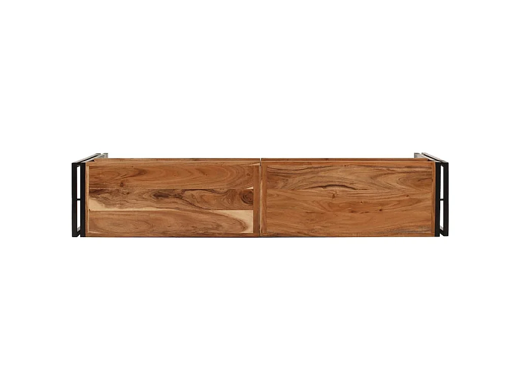 Konsolentisch 150x30x75 cm Akazie Massivholz