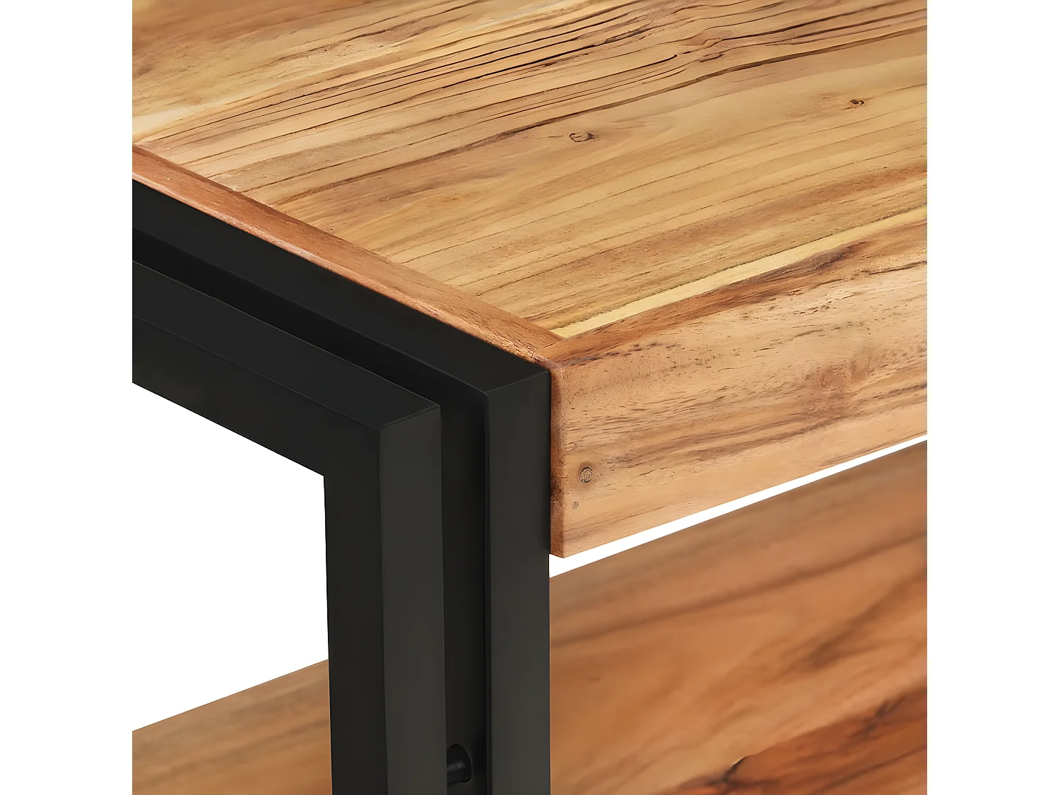 Table console 90x30x75 cm Bois d'acacia massif