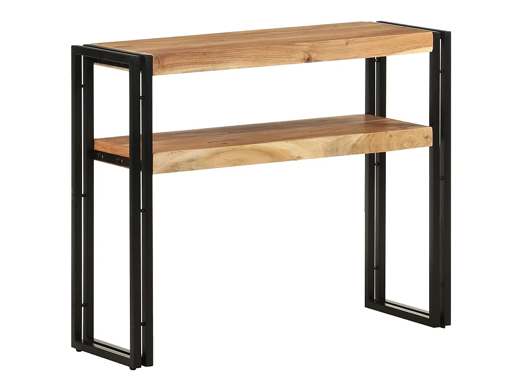 Table console 90x30x75 cm Bois d'acacia massif