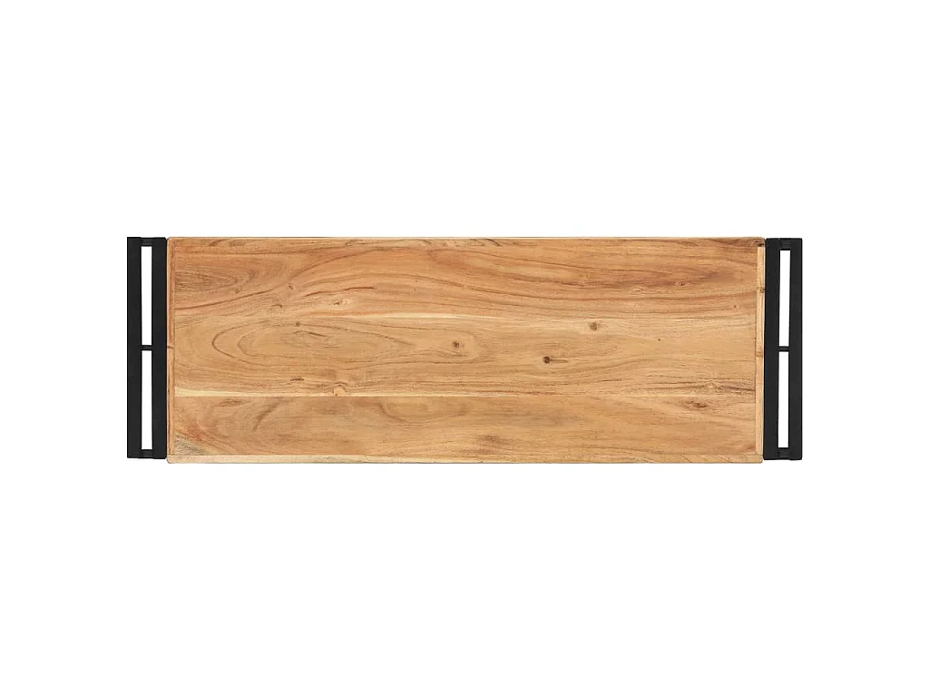 Table console 90x30x75 cm Bois d'acacia massif
