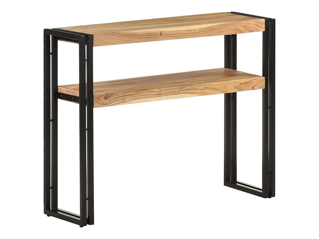 Table console 90x30x75 cm Bois d'acacia massif