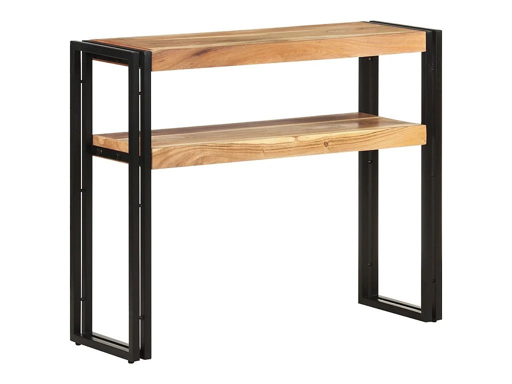 Table console 90x30x75 cm Bois d'acacia massif
