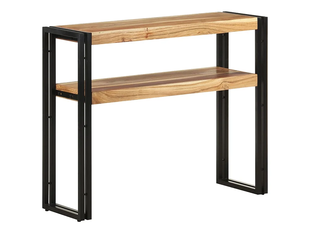 Table console 90x30x75 cm Bois d'acacia massif