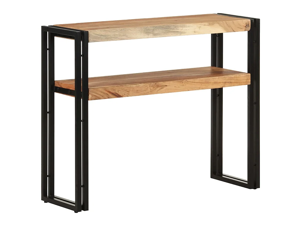 Table console 90x30x75 cm Bois d'acacia massif