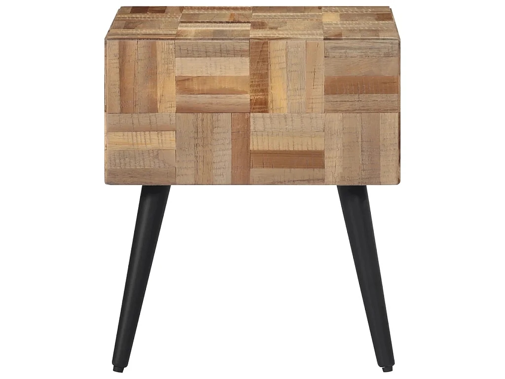 Tavolino 40x40x45 cm Teak Massello di Recupero