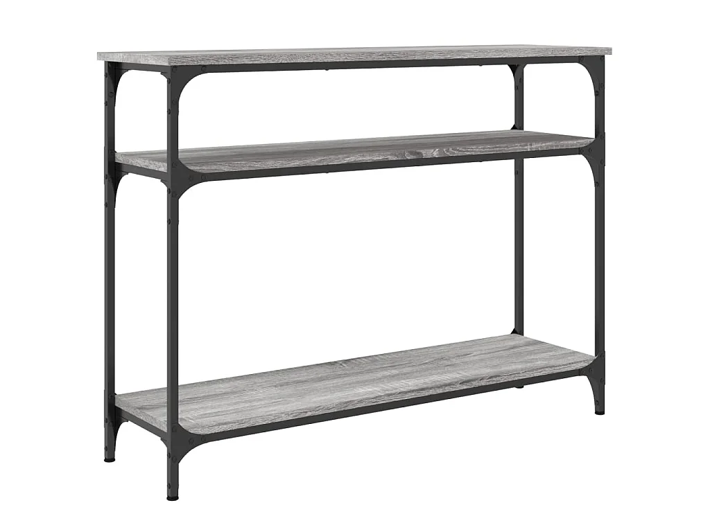 Konsolentisch Grau Sonoma 100x29x75 cm Holzwerkstoff