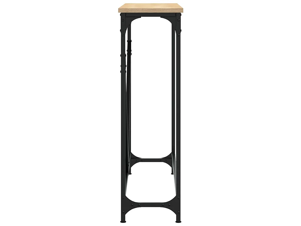 Konsolentisch Sonoma-Eiche 102x22,5x75 cm Holzwerkstoff
