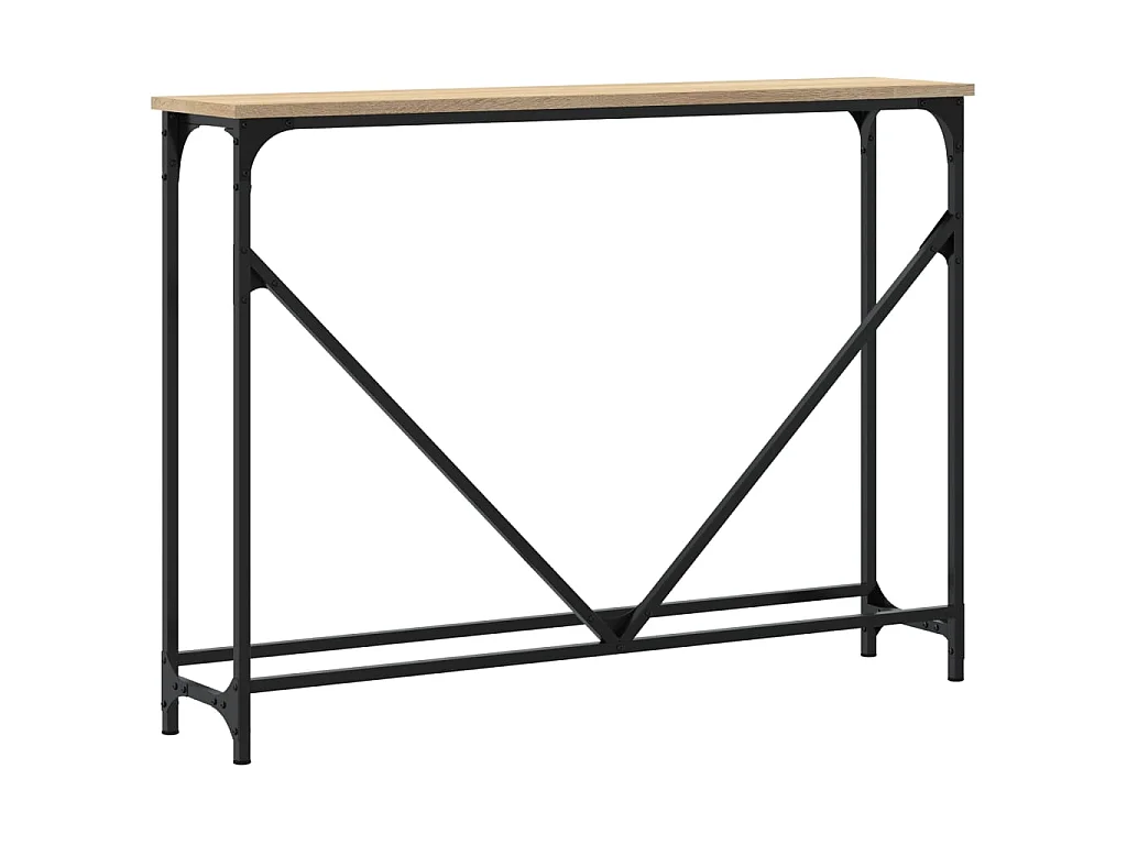 Konsolentisch Sonoma-Eiche 102x22,5x75 cm Holzwerkstoff